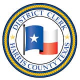 Harris County District Clerk official seal
